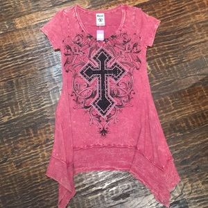 Cross Bling Tee